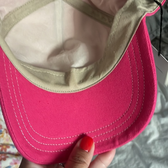 ISABEL MARANT fuschia pink Tyron embroidered cotton-canvas baseball cap - Picture 8 of 10